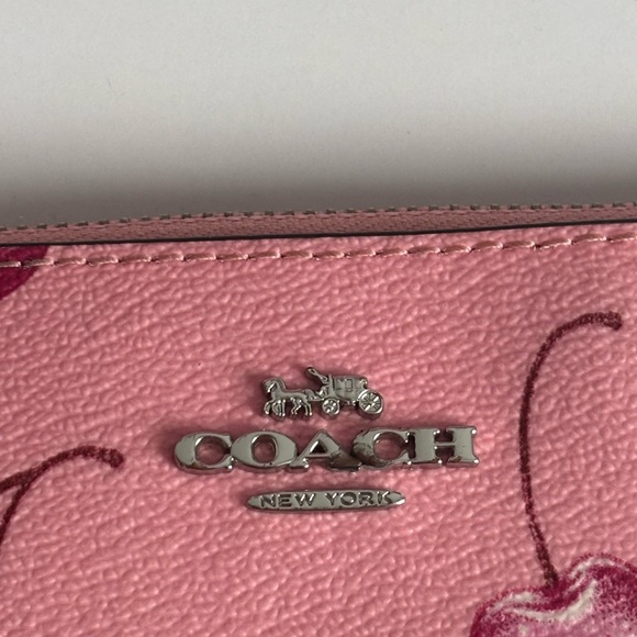 Authentic Coach Pink Cherry Wallet - Picture 4 of 7